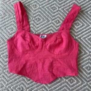 Princess Polly corset crop top
